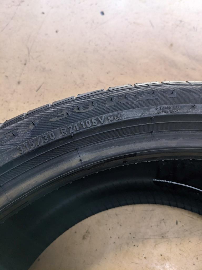 2 PIRELLI CINTURATO P7 A/S (N0) PORSCHE P 315 30 21 105V XL TIRE 2923400 CQ1
