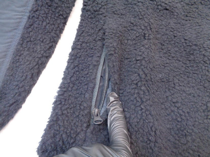 CANADA GOOSE MEN'S SIZE S BLACK KELOWNA KIND FLEECE JACKET 7017M1 SR