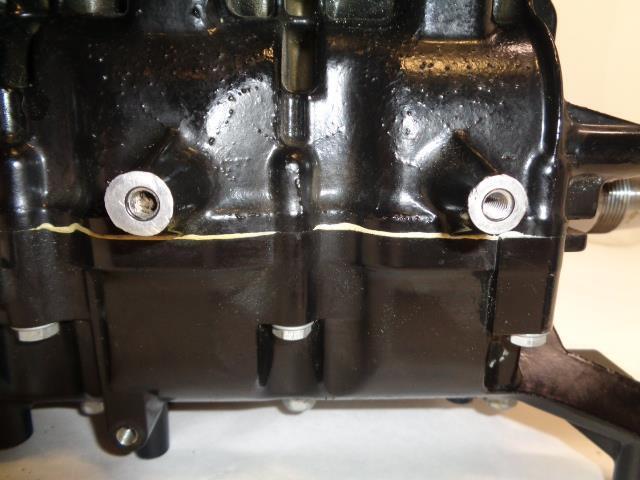 MERCURY 3 CYLINDER ENGINE POWERHEAD CRANKCASE ASSEMBLY NOP/N BLUE4