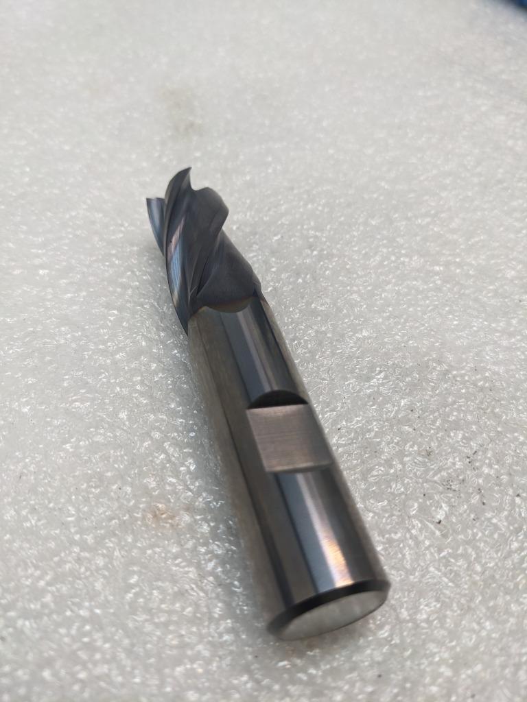 NIAGARA CUTTER SQUARE END 3/4" DIAM 2-1/4" 4 FLUTE SOLID CARBIDE NEW R29
