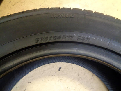 2 YOKOHAMA AVID ASCEND GT P 235 55 17 99H SL ALL SEASON TIRES 32728 AQ4