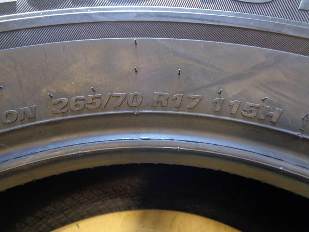 KUMHO SOLUS HA31 P 265 70 17 115H SL TIRE 2243583 BQ4