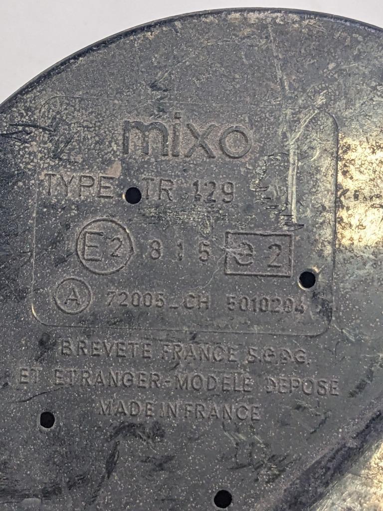 PORSCHE 84-91 944 LOW PITCH TONE ELECTRIC HORN SIREN MIXO TR129 #3 USED R21T2