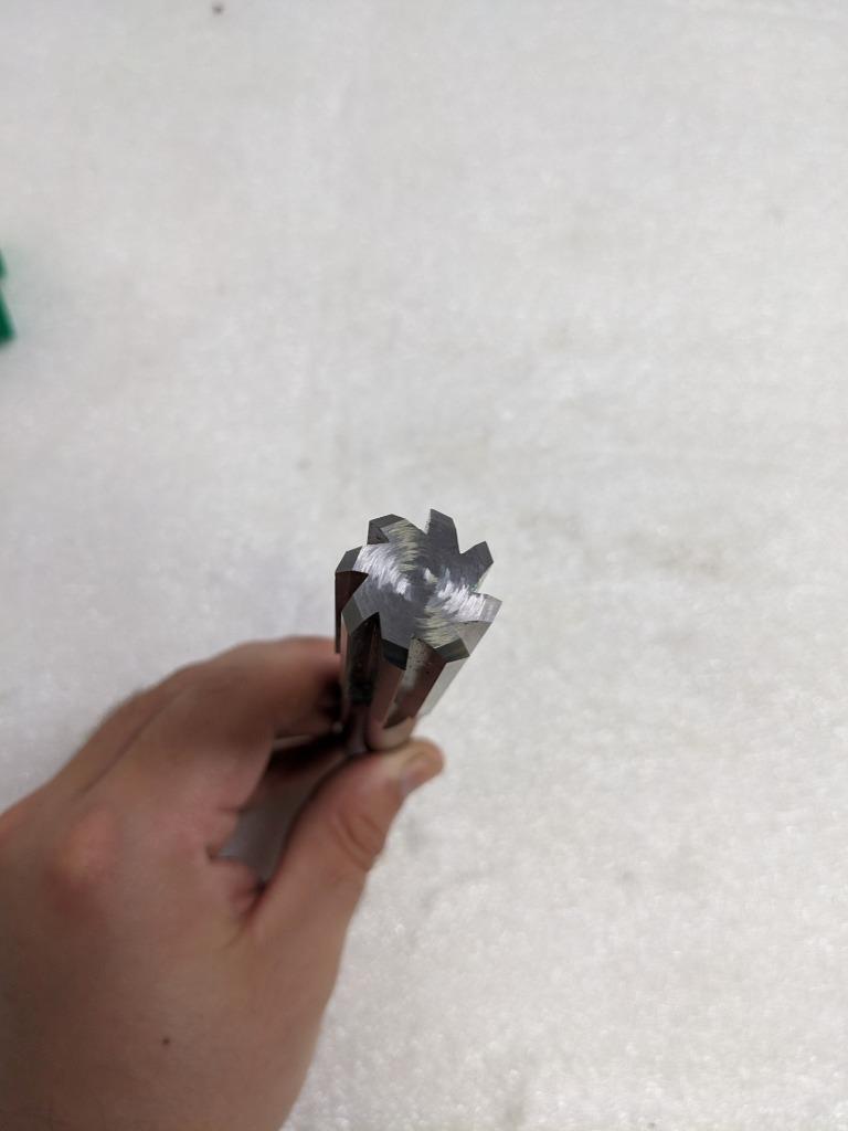 PRECISION TWIST DRILL 3546701 SOLID CARBIDE 0.8438" DIA 6" OAL 8FL STR NEW R22T5