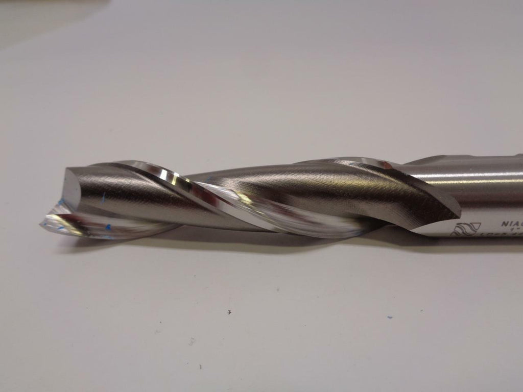 NIAGARA CUTTER HSS ENDMILL S203 2 FLUTE RH SQUARE UNC 1X1X4X6-1/2 23326 EMCBS