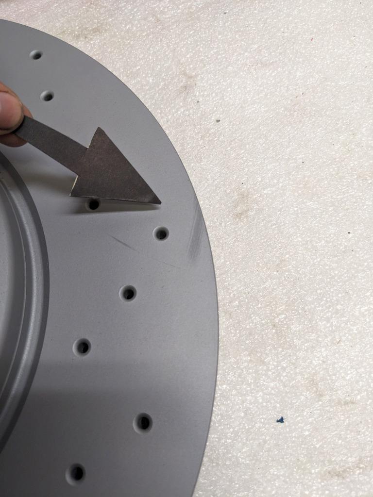 ZIMMERMANN 150.3441.52 FRONT DISC BRAKE ROTOR FOR BMW SPORT Z MIT ECE R90 NEW R3