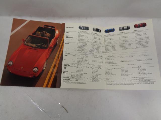 Porsche 911 (993) Brochure 1995 Edition USED GENUINE R25