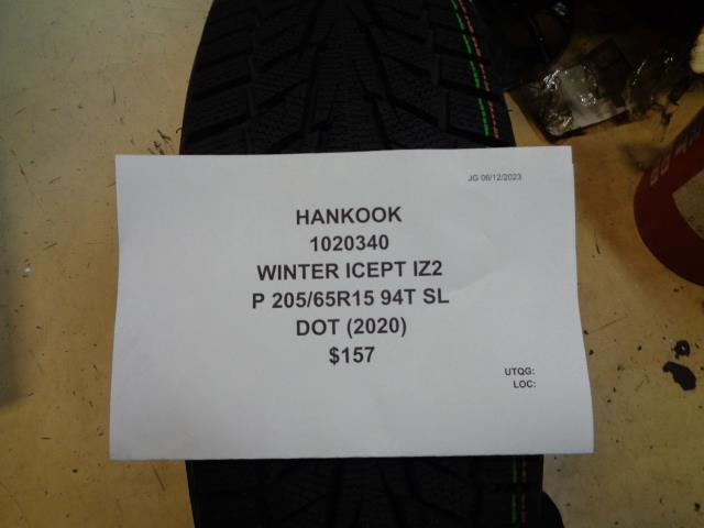 HANKOOK WINTER ICEPT IZ2 P 205 65 15 94T SL SNOW/WINTER TIRE 1020340 BQ3