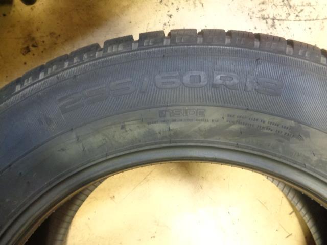 2 NOKIAN WRG4 SUV P 255 60 18 112V XL ALL WEATHER TIRES T431945 BQ4