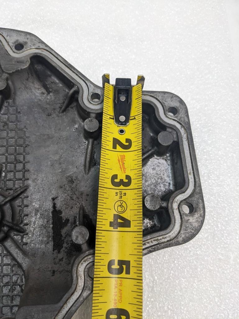 PORSCHE MACAN 15-18 TURBO ENGINE LOWER OIL PAN 94610701531 USED R24