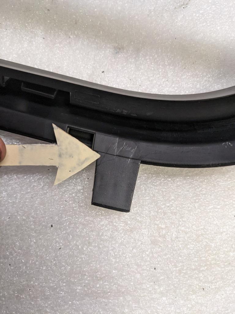 PORSCHE 99750554101 FRONT CENTER GRILLE FRAME FOR PORSCHE USED R24