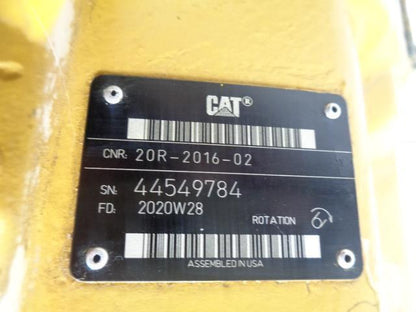 CAT HYDRAULIC PUMP VARIABLE DISPLACEMENT 20R-2016 USED J2