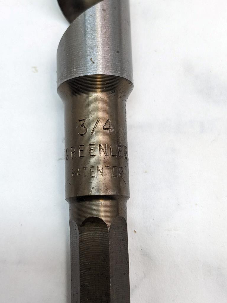 2 GREENLEE NAIL EATER DRILL BITS 66PT-3/4 18 INCHES 457MM 3/4 19MM #2 NEW D0