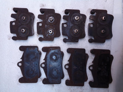 USED GENUINE PORSCHE BRAKE PADS FULL SET FOR PORSCHE 911 996 351 940 12 R24T2