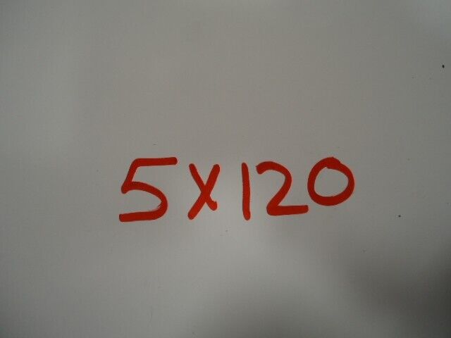 USED ASANTI ELT144 24x10 CHROME 3PC ALLOY WHEEL 5X120 23970 WR