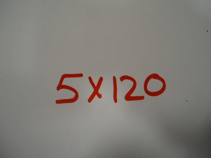 USED ASANTI ELT144 24x10 CHROME 3PC ALLOY WHEEL 5X120 23970 WR