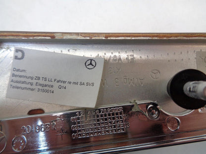 GENUINE 2003-09 MERCEDES E55 320 350 550 RIGHT PANEL WOOD TRIM 21172012228J98 SR