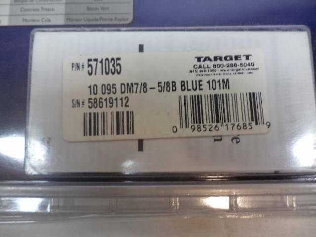 NEW HUSQVARNA TARGET 10" VANGUARD 2 SERIES WET TILE CUTTING DIAMOND 571035 SP1T1