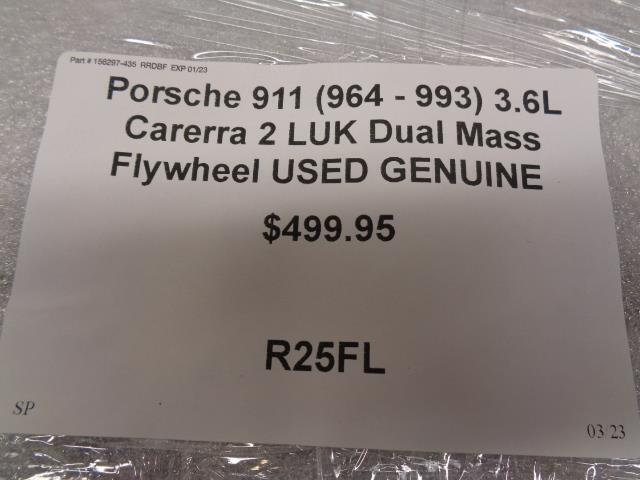 Porsche 911 (964 - 993) 3.6L Carerra 2 LUK Dual Mass Flywheel USED GENUINE R25FL