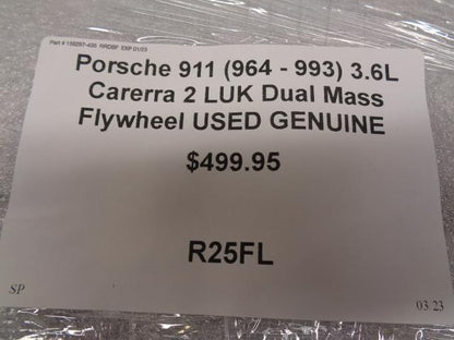 Porsche 911 (964 - 993) 3.6L Carerra 2 LUK Dual Mass Flywheel USED GENUINE R25FL