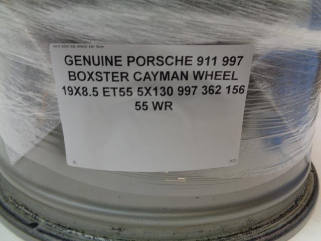 GENUINE PORSCHE 911 997 BOXSTER CAYMAN WHEEL 19X8.5 ET55 5X130 997 362 156 55 WR
