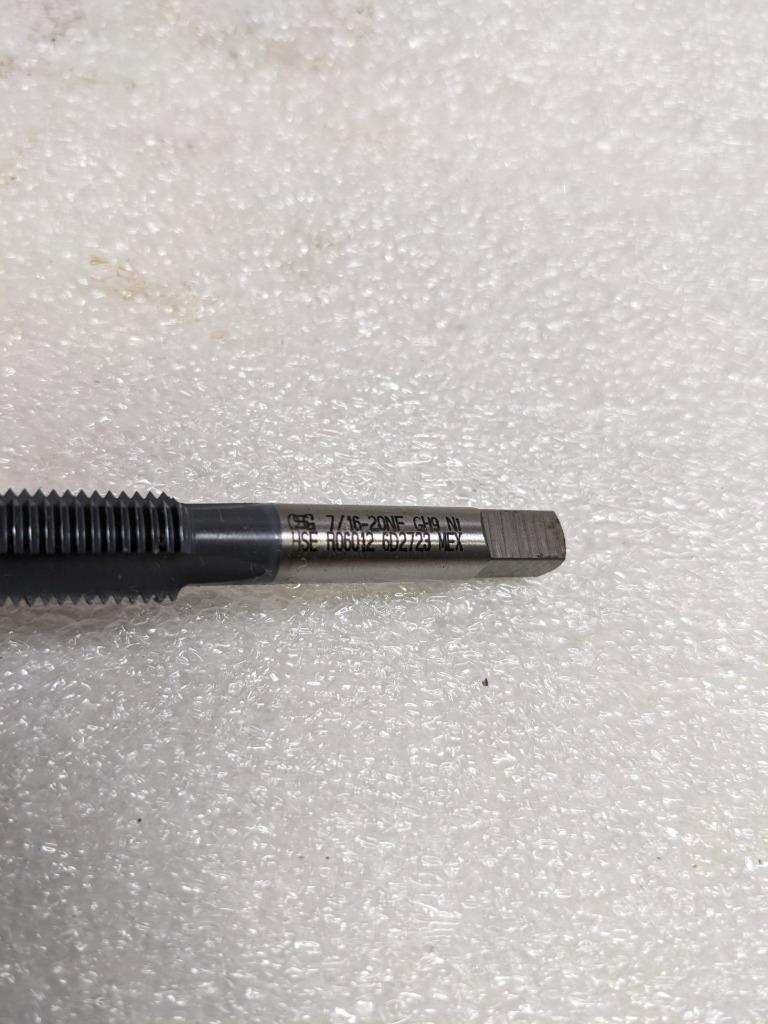 OSG 19011760 TAPS 7/16-20 GH9 S3/P PLUG NI R06012 (4-PACK) NEW D0