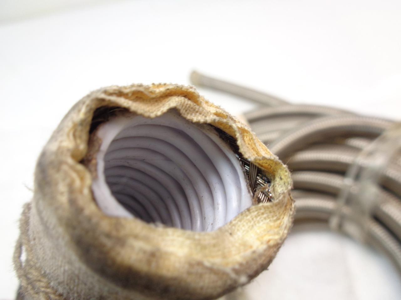 NEW UNBRANDED BRAIDED HOSE 1" (O.D) 57 FEET LONG R3