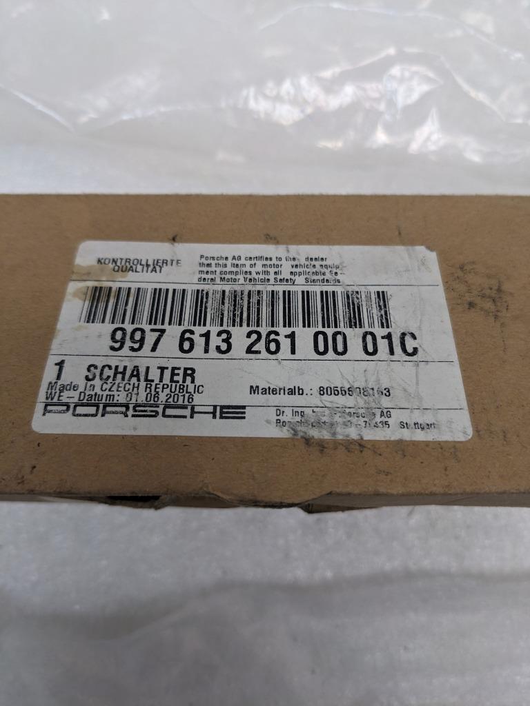 DAMAGED PORSCHE 9976132610001C CRUISE CONTROL SWITCH FOR 911/BOXSTER NEW R23