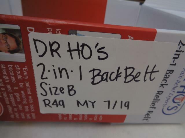NEW DR HO'S PAIN RELIEF 2 IN 1 BACK RELIEF BELT SIZE B SR