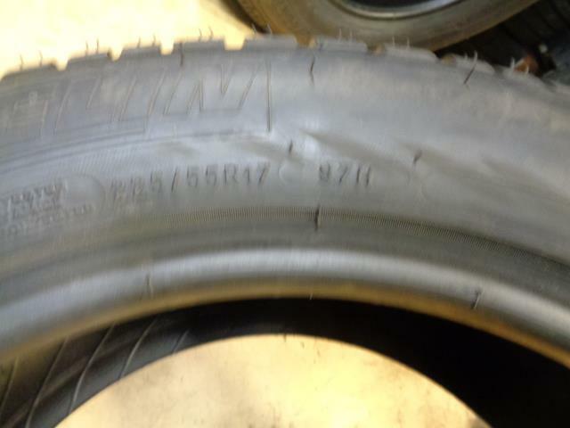 1 NEW MICHELIN Pilot Alpin PA4 ZP () BMW 225/55R17 97H SL 26000