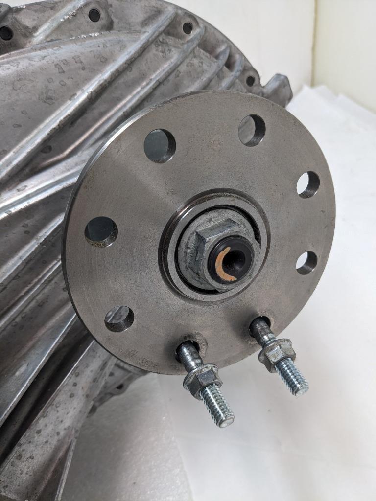 DAMAGED FORD GC347A195GA MANUAL SHIFT TRANSFER CASE ASSEMBLY FOR F350SD NEW B2