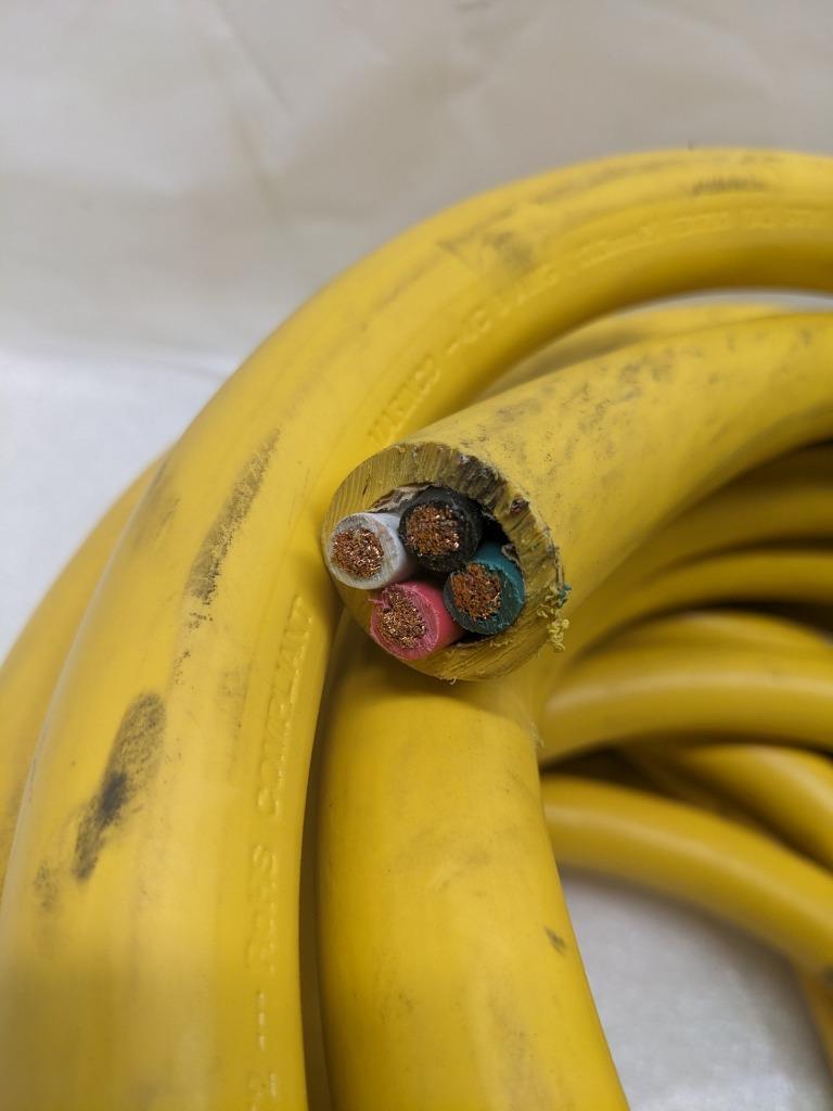 MARINCO 11039807 SHORE POWER CABLE 4 CONDUCTOR 6 AWG 70 FT NEW R14