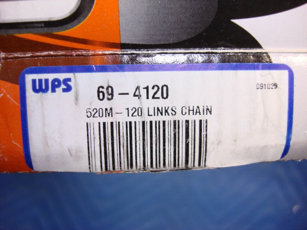 WPS MOTORCYCLE CHAIN 69-4120 120LINK CHAIN NEW