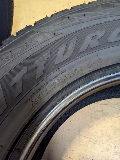 4 ATTURO TRAIL BLADE AT BSW P 265 70 18 116T SL TIRES TBATI0048339 CQ3