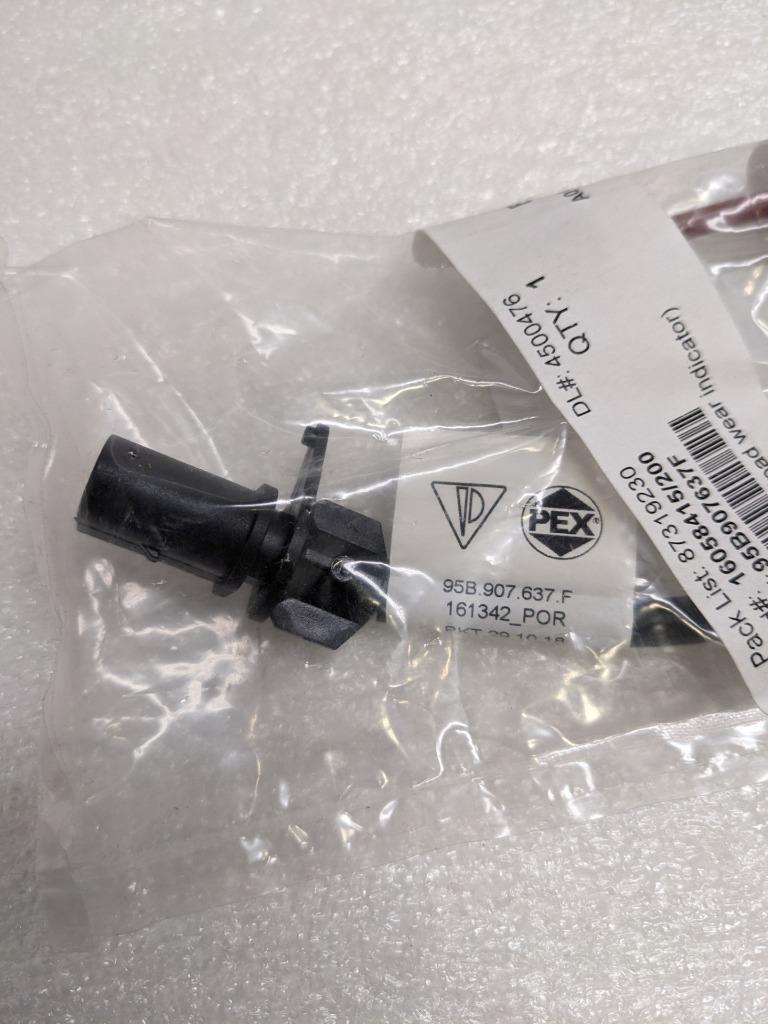 PORSCHE 95B907637F BRAKE PAD SENSOR REAR FOR 19-23 MACAN NEW PGB2TB