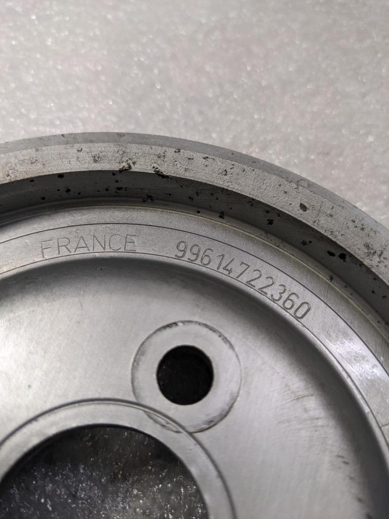 PORSCHE 987 BOXSTER 05-08 PULLEY/CRANKSHAFT 99610211563 USED 996B.G.L.