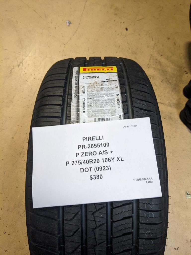 PIRELLI P ZERO A/S + P 275 40 20 106Y XL ALL SEASON TIRE 2655100 CQ3
