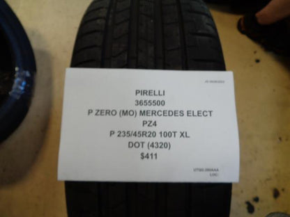 PIRELLI P ZERO MO MERCEDES ELECT PZ4 P 235 45 20 100T XL ALL SEASON TIRE 3655500