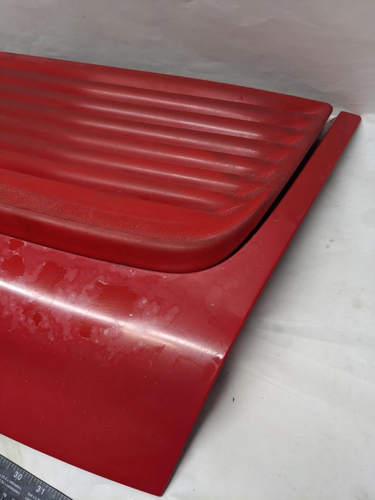 PORSCHE REAR TRUNK LID RED W/ GRILLE & LOWER BRACKET FOR 94 996 CARRERA USED R22