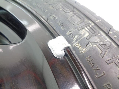 2019 FORD MUSTANG 18X5 FR3C-1007-KB SPARE WHEEL &MAXXIS T155/60R18 SPARE N3 KSLR