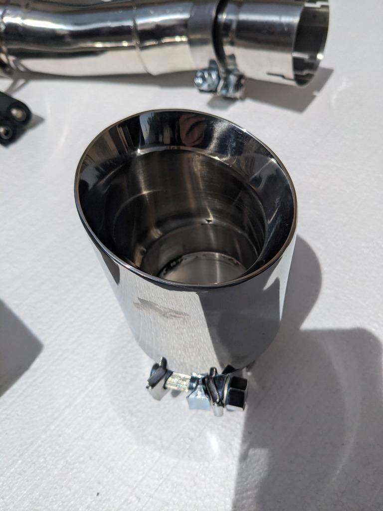 PARTIAL CORNERSTONE CPS-CBE-C7SS 3" CATBACK EXHAUST KIT FOR 14-19 C7 NEW B2