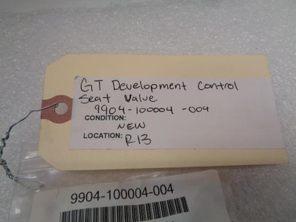 GT DEVELOPMENT CONTROL SEAL VALVE 9904-100004-004 R13