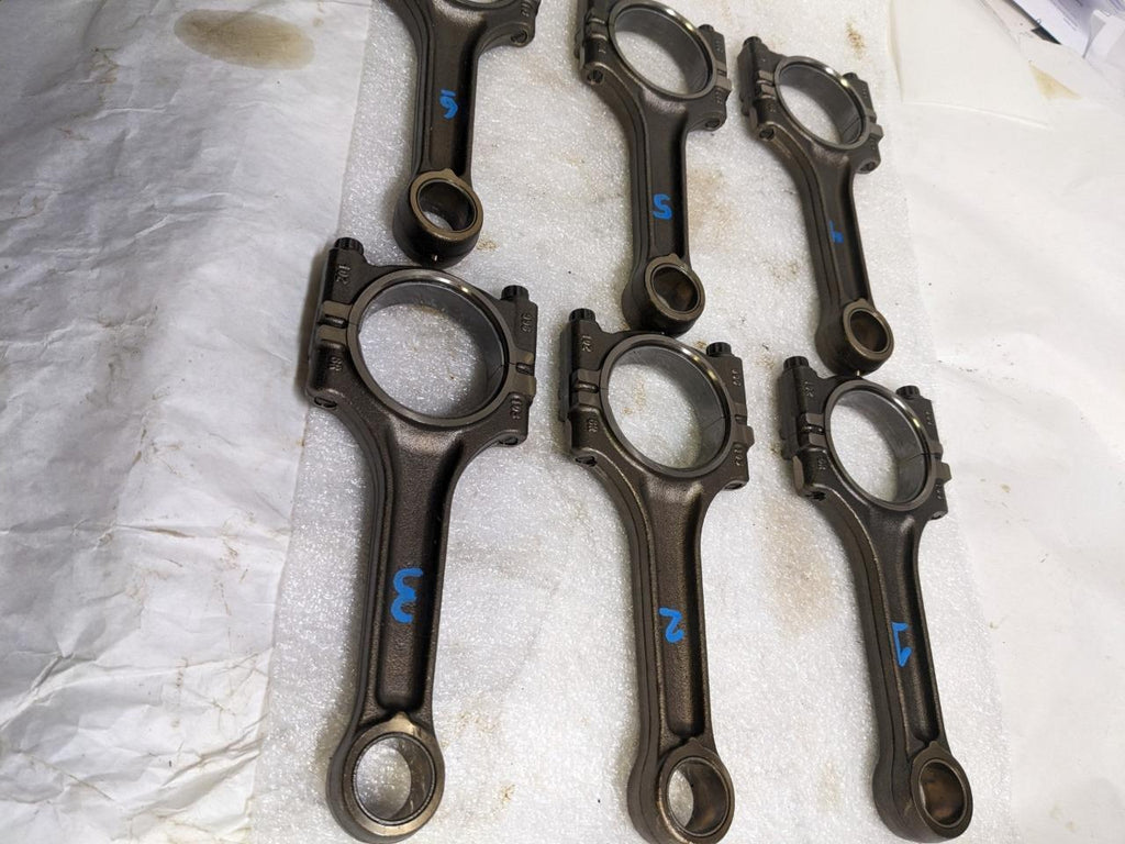 PORSCHE BOXSTER 987 05-08 PISTON CONNECTING RODS (6) 9961031028R USED 996G.L