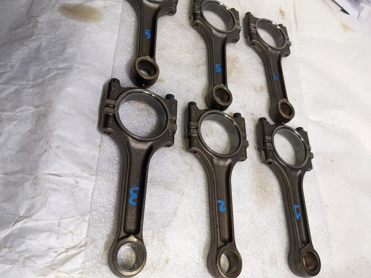 PORSCHE BOXSTER 987 05-08 PISTON CONNECTING RODS (6) 9961031028R USED 996G.L