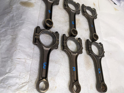 PORSCHE BOXSTER 987 05-08 PISTON CONNECTING RODS (6) 9961031028R USED 996G.L