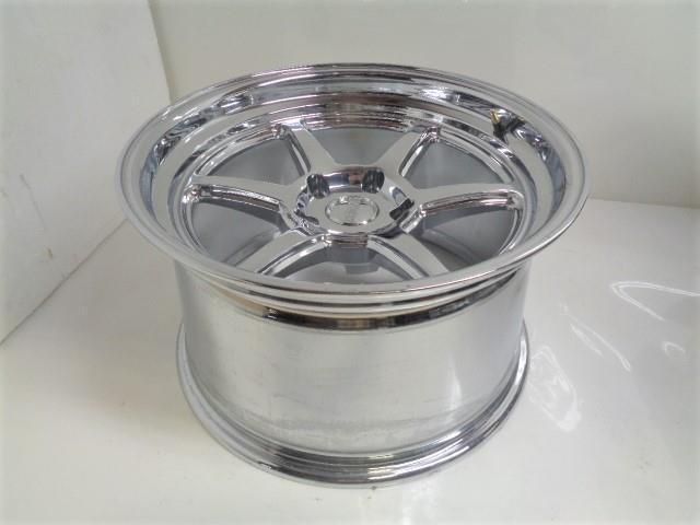 NEW KANSEI ROKU CHROME WHEEL K14X-181518+12 18x10.5 ET12 5x120 WR