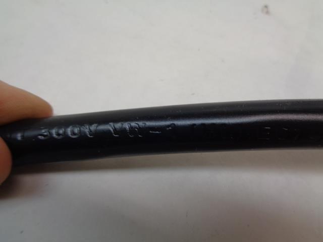 KING KORD 14" WEATHER RESIST. 3-PRONG POWER CABLE SJTOOW 12 AWG 300V E67474 R4TB