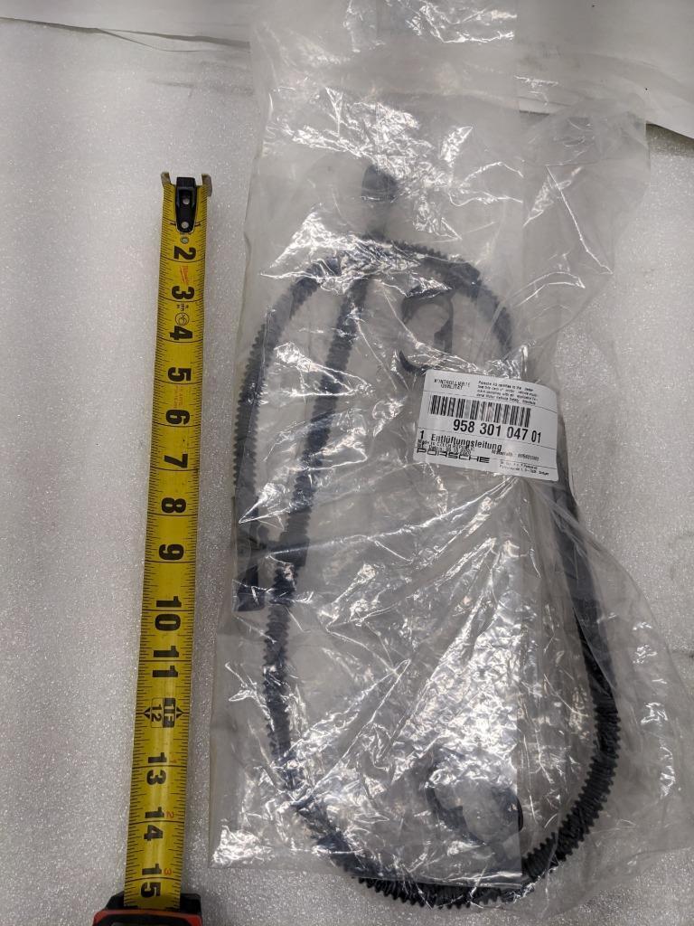 PORSCHE 95830104701 VENT LINE FOR PORSCHE NEW PGB2TB