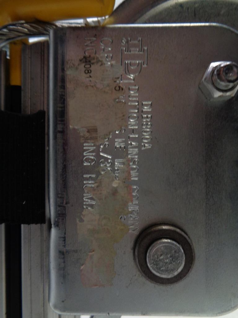 NEW DLB800A BRAKE WINCH PLATED WITH STAND 14914 R29