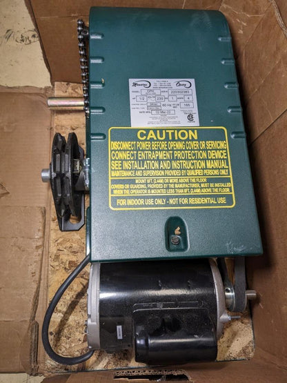 MANERA OPERA-H 1/2HP 240V 1PH GARAGE OPERATOR W ELECTRONIC CIRCUIT OPH6212 B2